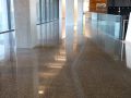 shiny decorative concrete flooring in Cerner