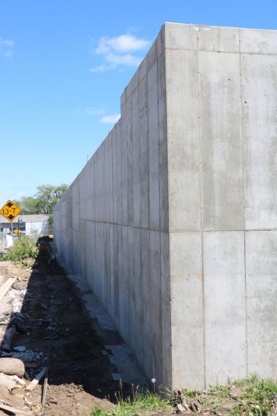 view of built structural concrete