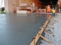 structural concrete being poured by concrete contractors