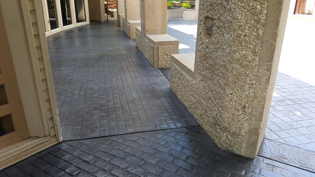decorative concrete being showcased in the Grace & Holy Trinity Cathedral