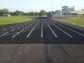 Wellsville High School Track finished by asphalt contractors
