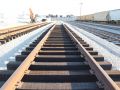 brand new railroad tracks constructed by A&M Pet Supply Manufacturing Plant