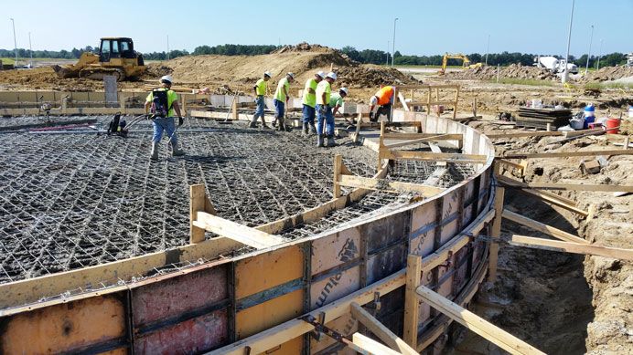 Structural Concrete Construction Project in Wichita, KS